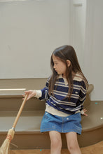 Load image into Gallery viewer, MOMOANN KIDS BIG STRIPE SWEAT *PREORDER