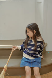 MOMOANN KIDS BIG STRIPE SWEAT *PREORDER