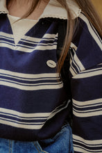 Load image into Gallery viewer, MOMOANN KIDS BIG STRIPE SWEAT *PREORDER