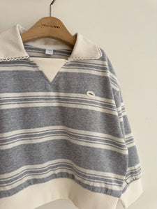 MOMOANN KIDS BIG STRIPE SWEAT *PREORDER