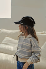 Load image into Gallery viewer, MOMOANN KIDS BIG STRIPE SWEAT *PREORDER
