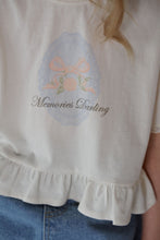 Load image into Gallery viewer, MOMOANN KIDS MEMORIES FRILL TEE SHIRT*PREORDER