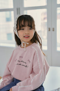 MOMOANN KIDS LACE SWEATSHIRT** PREORDER