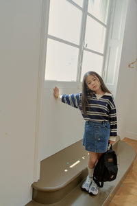 MOMOANN KIDS DENIM SKIRT PANTS *PREORDER