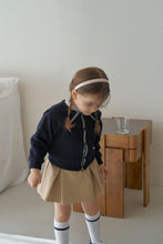 Load image into Gallery viewer, MOMOANN KIDS SPRING BEIGE PLEATE SKIRT PANTS*PREORDER