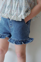 Load image into Gallery viewer, MOMOANN KIDS FRILL DENIM SHORT*PREORDER