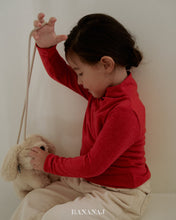 將圖片載入圖庫檢視器中，香蕉兒童柔軟高領T卹*預購