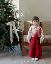 將圖片載入圖庫檢視器中，香蕉兒童毛絨條紋上衣* 預購