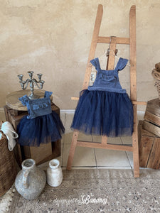 BANANA KIDS OVERALL SKIRT* PREORDER