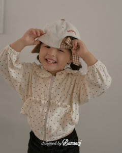 BANANA KIDS BABYJANE FRILL HOODIE JACKET** PREORDER