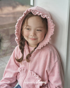 BANANA KIDS BABYJANE FRILL HOODIE JACKET** PREORDER