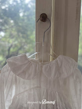 Load image into Gallery viewer, BANANA KIDS LACE COLLAR SHIRT** PREORDER