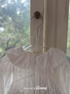 BANANA KIDS LACE COLLAR SHIRT** PREORDER