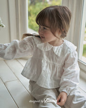 Load image into Gallery viewer, BANANA KIDS LACE COLLAR SHIRT** PREORDER
