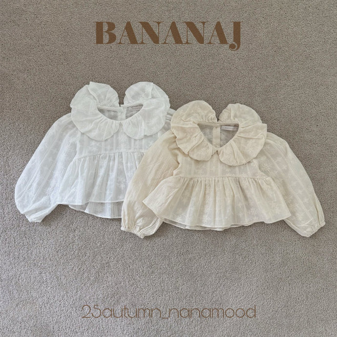BANANA KIDS LACE COLLAR SHIRT** PREORDER