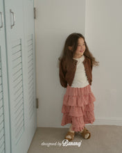 Load image into Gallery viewer, BANANA KIDS FRILL CARDIGAN** PREORDER