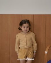 Load image into Gallery viewer, BANANA KIDS FRILL CARDIGAN** PREORDER