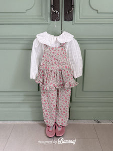 BANANA KIDS FLORAL OVERALL** PREORDER
