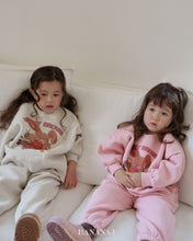 將圖片載入圖庫檢視器中，BANANA KIDS 兔子棕色套裝* 預購