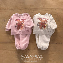 將圖片載入圖庫檢視器中，BANANA KIDS 兔子棕色套裝* 預購