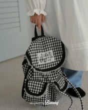 Load image into Gallery viewer, BANANA KIDS CHECK BACKPACK* PREORDER
