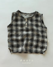 Load image into Gallery viewer, AOSTA KIDS BB CHECK BLOUSE*PREORDER