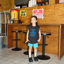 Load image into Gallery viewer, BLACKBEAN KIDS RUSH SLEEVELESS TEE* Preorder