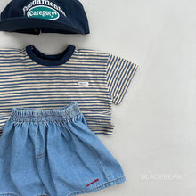 Load image into Gallery viewer, BLACKBEAN KIDS STRIPE TEE* Preorder