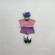 Load image into Gallery viewer, BLACKBEAN KIDS STRIPE TEE* Preorder