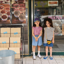 Load image into Gallery viewer, BLACKBEAN KIDS SUNDAY SLEEVELESS TEE* Preorder