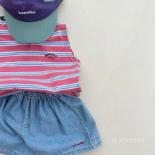 Load image into Gallery viewer, BLACKBEAN KIDS SUNDAY SLEEVELESS TEE* Preorder
