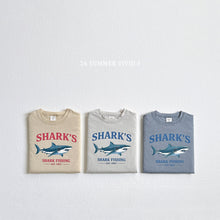 Load image into Gallery viewer, VIVID KIDS SHARK TEE*PREORDER