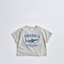 Load image into Gallery viewer, VIVID KIDS SHARK TEE*PREORDER