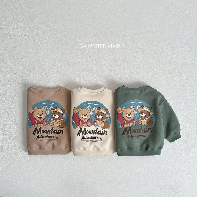 VIVID KIDS WINTER MOUNTAIN ADVENTURE SWEAT*PREORDER