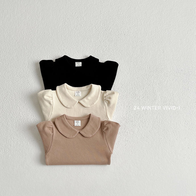 VIVID KIDS WINTER COLLAR SLEEVE TEE*PREORDER