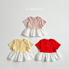 Load image into Gallery viewer, VIVID KIDS BUTTON SKIRT TOP*PREORDER