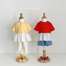 Load image into Gallery viewer, VIVID KIDS BUTTON SKIRT TOP*PREORDER