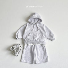 將圖片載入圖庫檢視器中，VIVID 兒童連帽中筒褲套裝*預購