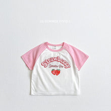Load image into Gallery viewer, VIVID KIDS SUMMER STRAWBERRY TEE SHIRT*PREORDER