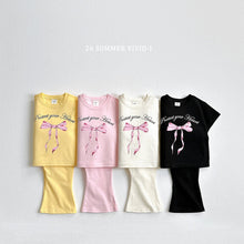 Load image into Gallery viewer, VIVID KIDS BOW TOP AND BOTTOM SET*PREORDER
