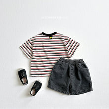 Load image into Gallery viewer, VIVID KIDS MARBLE DENIM SHORTS*PREORDER