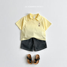 Load image into Gallery viewer, VIVID KIDS MARBLE DENIM SHORTS*PREORDER