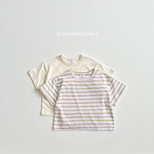 Load image into Gallery viewer, VIVID KIDS TWIN STRIPE TEE SHIRT ( SET OF TWO) *PREORDER