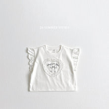 Load image into Gallery viewer, VIVID KIDS LACE HEART SHIRT*PREORDER