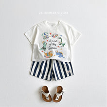Load image into Gallery viewer, VIVID KIDS SUMMER DINO SHIRT *PREORDER