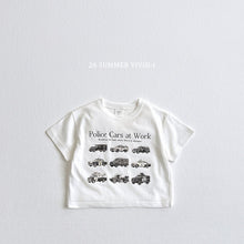Load image into Gallery viewer, VIVID KIDS FIRE TRUCK TEE SHIRT*PREORDER