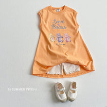 Load image into Gallery viewer, VIVID KIDS LUCKY BEAR DRESS *PREORDER
