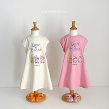 Load image into Gallery viewer, VIVID KIDS LUCKY BEAR DRESS *PREORDER