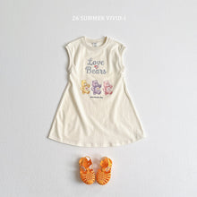 Load image into Gallery viewer, VIVID KIDS LUCKY BEAR DRESS *PREORDER