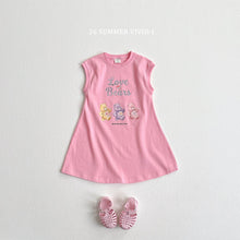 Load image into Gallery viewer, VIVID KIDS LUCKY BEAR DRESS *PREORDER
